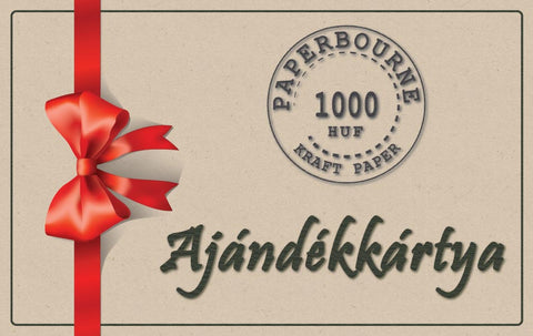 ajándékkártya 1000 forint